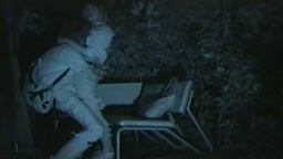 闇夜の公園カップル盗撮