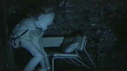 闇夜の公園カップル盗撮