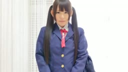 セーラー服コスプレ娘のオナニー