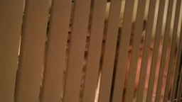 窓から43ブラインドの隙間