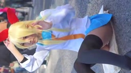 35 千棘 パンツ見せまくり変態女