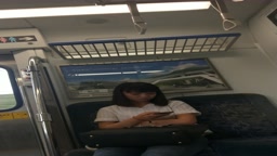 Girl in train 1