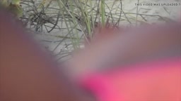 Hidden cam on the beach