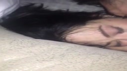 Sleeping woman ass fuck