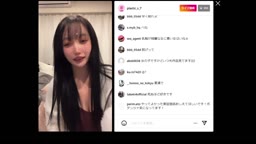 インスタライブ　AV女優