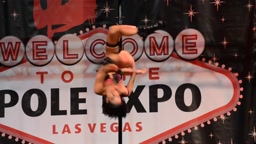 Cleo The Hurricane 'Ace of Spades' Performance at Pole Expo