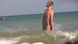 Hidden cam on the beach