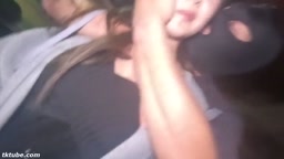 巨乳素人野外露出無修正①