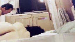 二穴妻の淫乱あえぎ