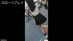 美女にで後ろからぶっかけ 3人連続