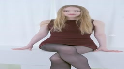 Model , pretty dress worn