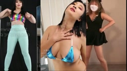 【絶対にポロリしたくない女vs絶対にポロリさせる服１】ハプニングdance ミニスカパンチラ爆乳巨乳パンモロ太股あり。フェラ手マン手コキsexセックス盗撮中出しクン二は無し。