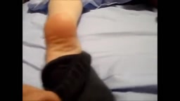 Gf sleepy feet worship 1