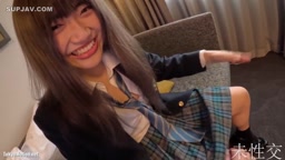 無)清純ＪＫおもちゃ中出し初体験でイク