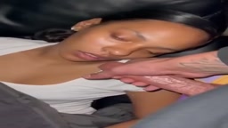 Cum in sleeping girls mouth