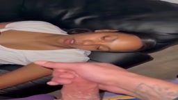 Cum in sleeping girls mouth