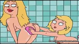 Lesbian seduction famous toons