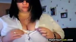 Big-Titted Amateur's Webcam Show