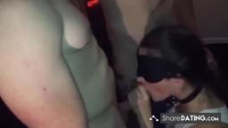 Blindfolded Amateur Blowjob