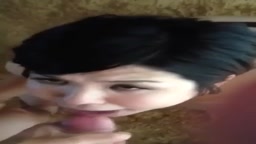 熟女口内射精シーン