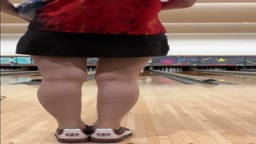 コバの嫁　スペア！10ピンが取れない #bowling #spare #shorts