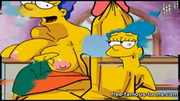 Marge Simpson cheating mom