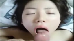 個人撮影　口内顔射