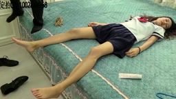 Chloroform chinese school girl foot worship