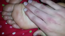 Melissa sleeping feet part4