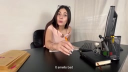 Wetting Panty pee in the office