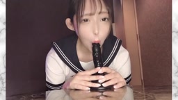 美少女ディルドフェラ