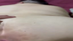 送信されてきた１度抱いた他人妻からのチンポ催促オナニー②