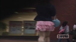 【盗撮】強行ハプニングパンチラ