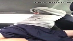 車内騎乗位