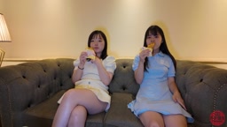 素人肉便器ガチ堕ちCH ひな&あかね（18歳） 「ロ○体型少女ダブル肉便器」