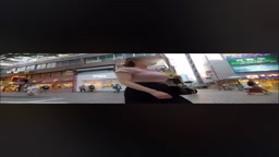 街撮り_スレンダーピンク爆乳