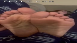 sleeping feet