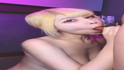 【素人撮影】ケバいギャル系お姉さんのエロいフェラとハメ撮り配信映像。