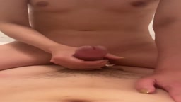 個人撮影　手コキ　射精