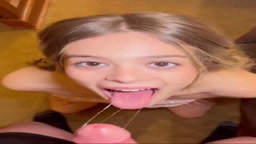 ロシアン美女のフェラ