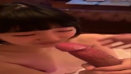 フェラ大量顔射