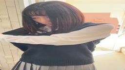 【おっぱい痴かん】生おっぱい揉み Gカップ巨乳JKちゃん