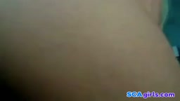 Svensk tjej onanerar solo