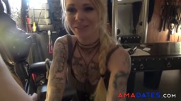 French Femdom Fist with Amateur Slut Rene