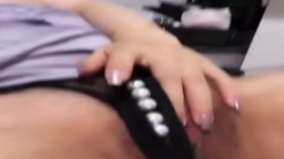 【素人撮影】パールパンティのお姉さんのオナニーライブ配信映像。