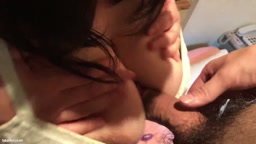 立ちパイズリ個人撮影