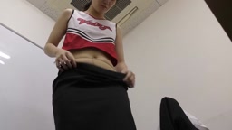 着替え　チア