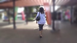 【個人撮影 牝犬ペット　牝犬奥さん　ブリーダー】家族でドライブ中に高速道路のパーキングエリアで性処理ご奉仕【ちょっとトイレに】