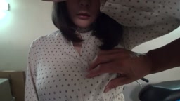 個撮）おっとり系巨乳お*さん。粘着質なエロすぎフェラ!