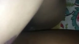 Amateur BBC Drills Petite White Girl at Home